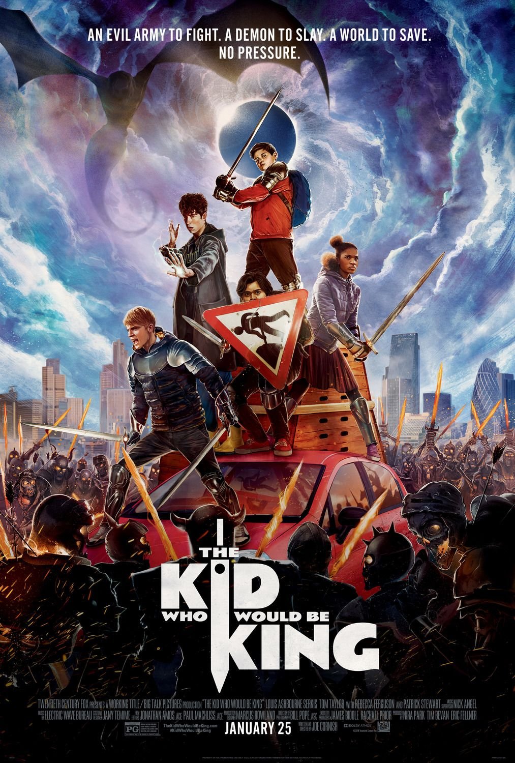 หนุ่มน้อยสู่จอมราชันย์ THE KID WHO WOULD BE KING (2019)