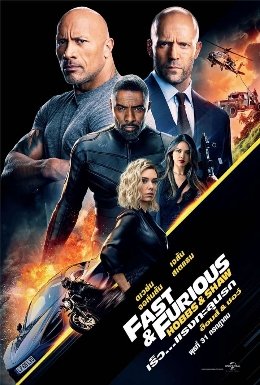 Fast  Furious : Hobbs  Shaw (2019) เร็ว แรงทะลุนรก : ฮ็อบส์ แอนด์ ชอว์